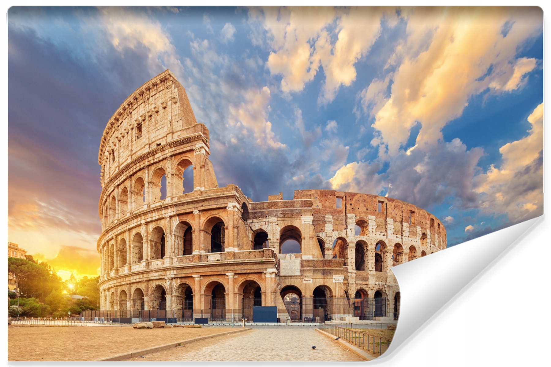 Fototapeta Koloseum Řím památky do obývacího pokoje 315x210