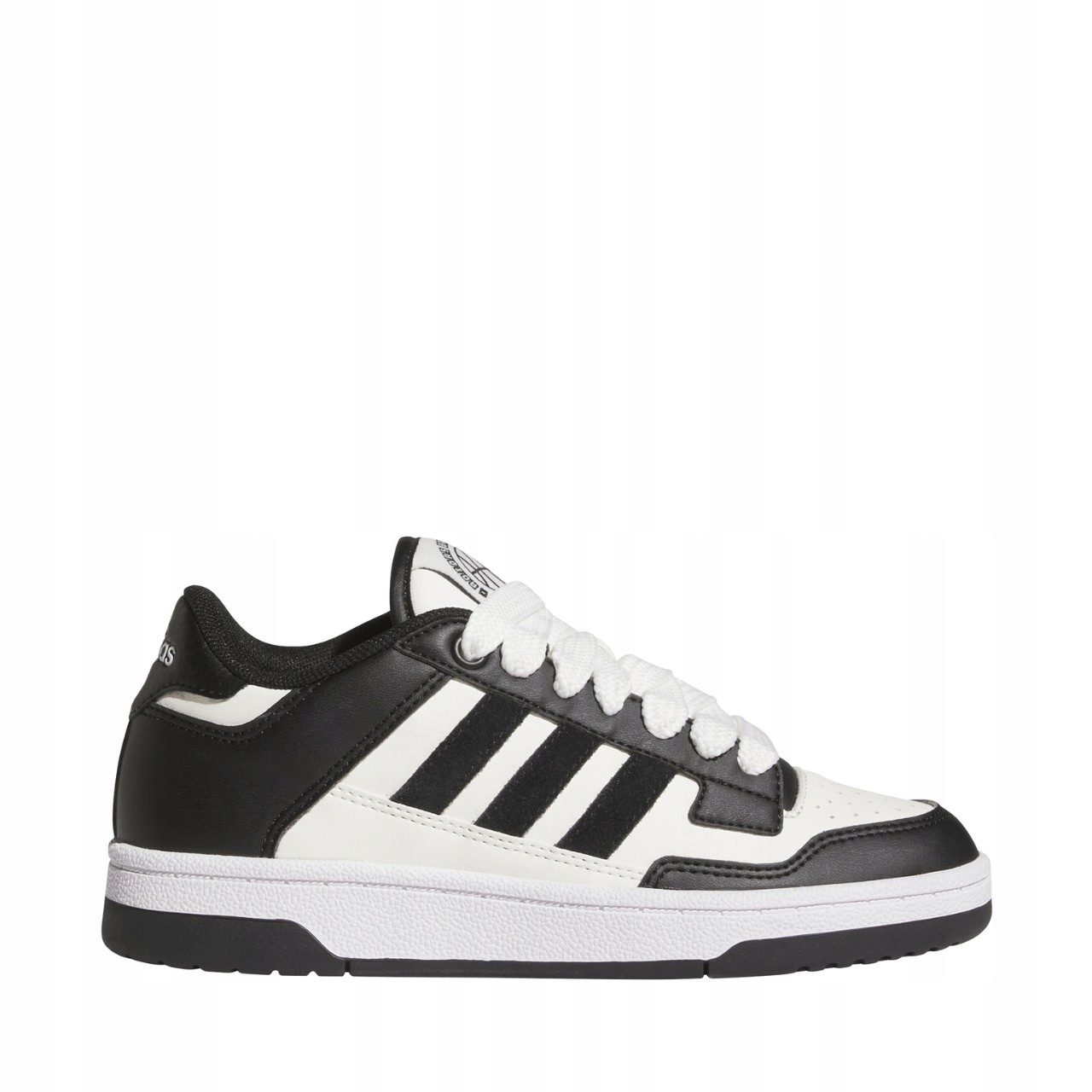 pro mládež boty adidas Rapid Court Low bílo/černé JR0166