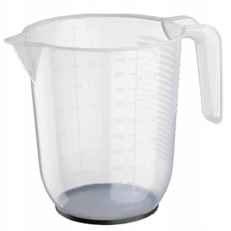 Кувшин мерный стакан, прозрачный 1 литр IKEA