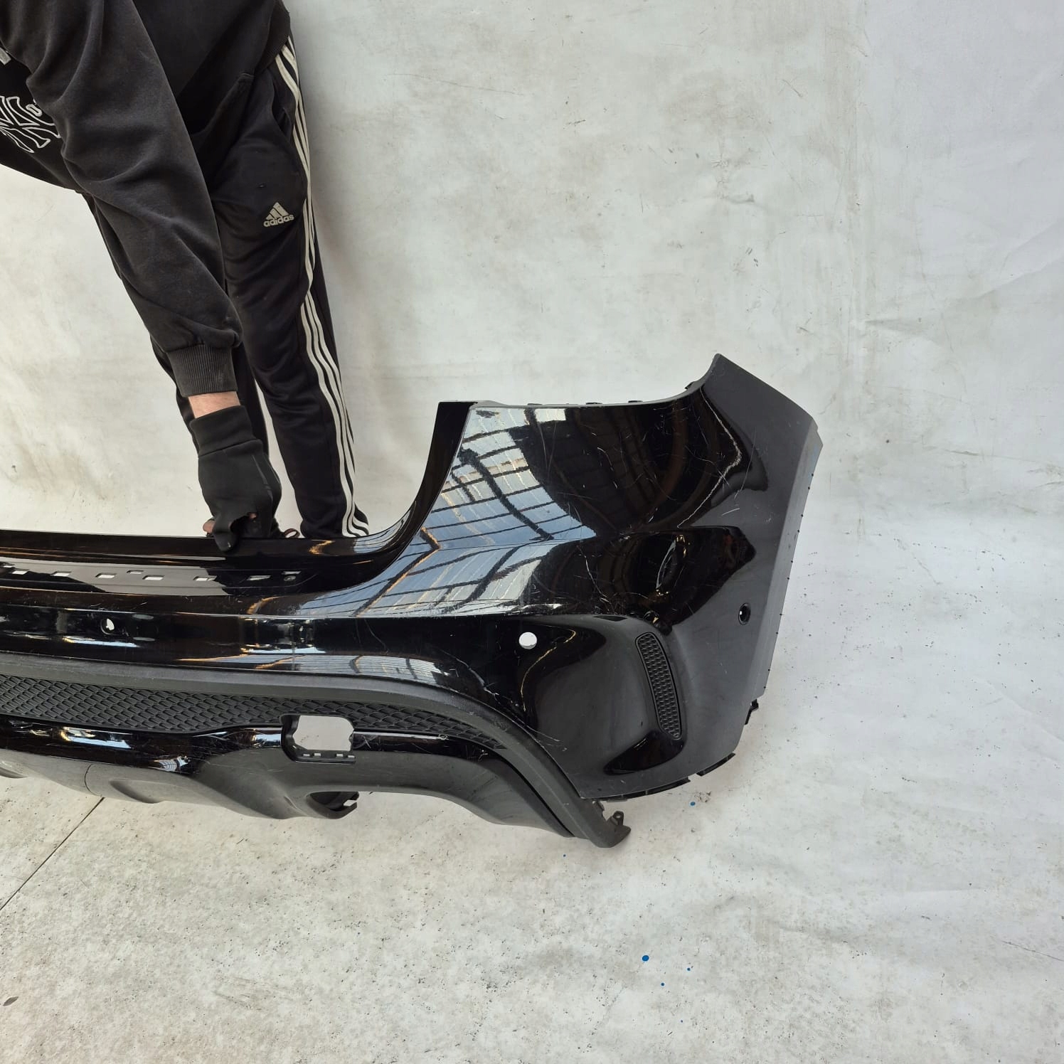 MERCEDES GLA W156 AMG 13- bumper rear part rear PDC A1568852425