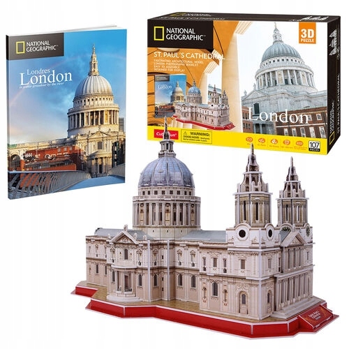 

Puzzle 3D: National Geographic Londyn, Katedra