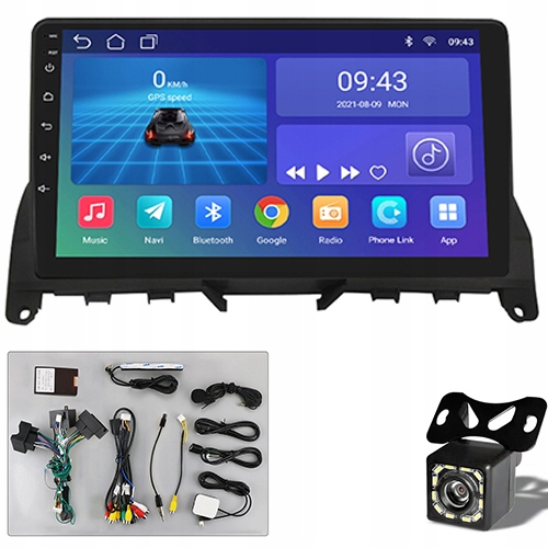 RADIO ANDROID MERCEDES C W204 CARPLAY DSP 6/128GB Marka SZ