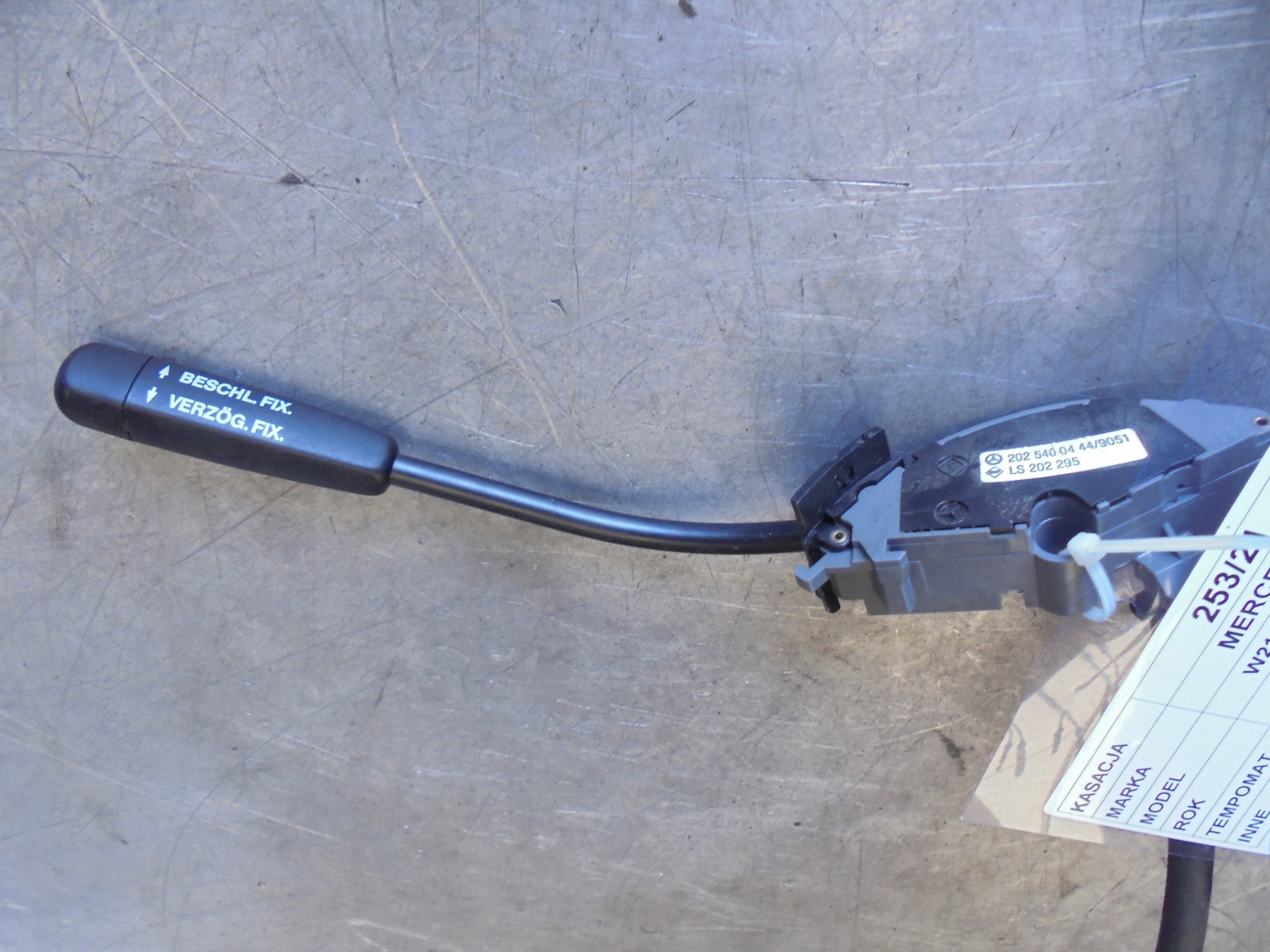 TEMPOMAT MERCEDES W210 LIFT 3,0D 2025400444