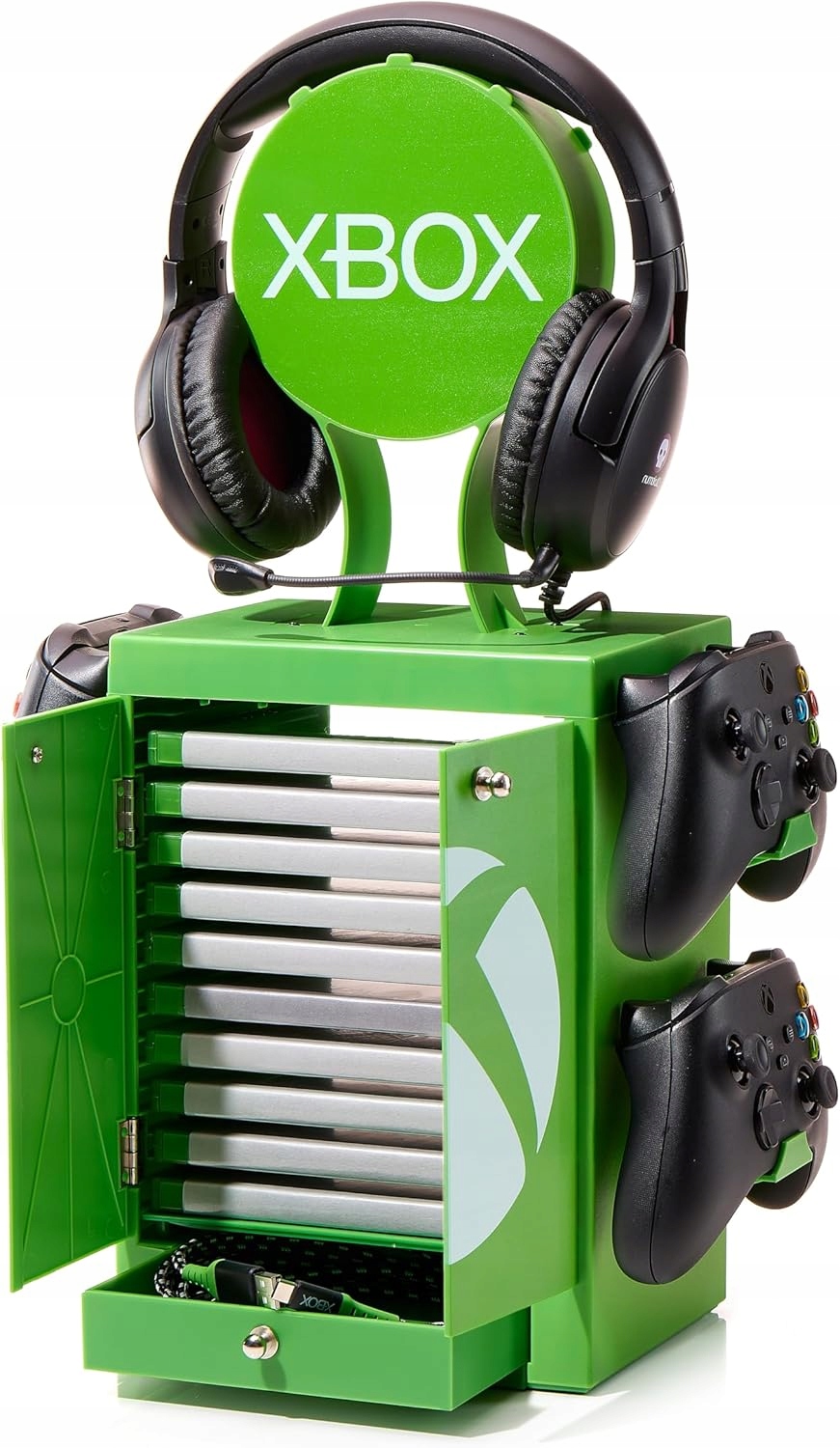 Xbox Logo PS5 Nintendo Logo Stojan 4 Herní Podložky Headset Locker