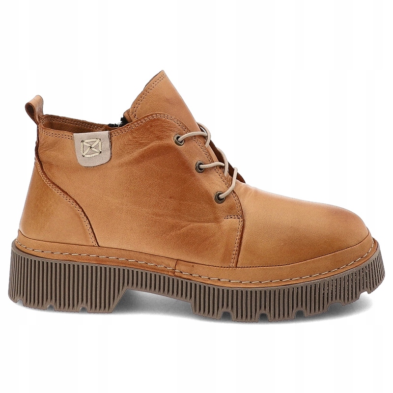 Dámské kotníkové boty Artiker 53C0653 Hnědé 40, Hnědá