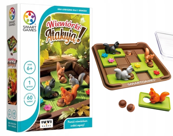 SMART GAMES WIEWIÓRKI ATAKUJĄ! GRA LOGICZNA DLA 6 LATKA