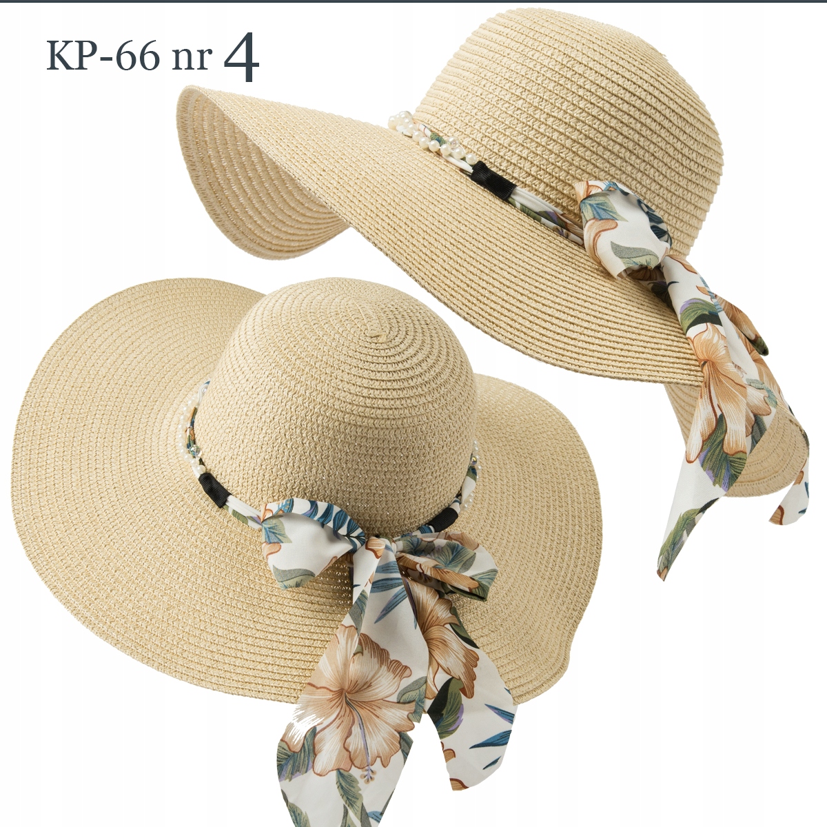 KAPELUSZ DAMSKI PLAŻOWY DUŻE RONDO KOKARDA KOLORY Rodzaj słomkowy