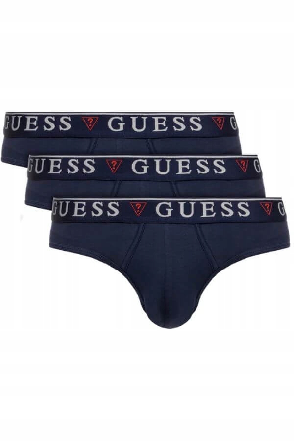 Pánské Slipy Guess U97G00 JR003 Tmavě Modré M