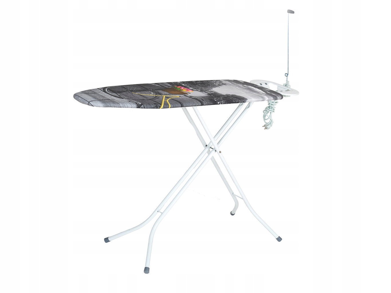 Prkno žehlicí Euro II 120x38cm Ba, kov, se zásuvkou