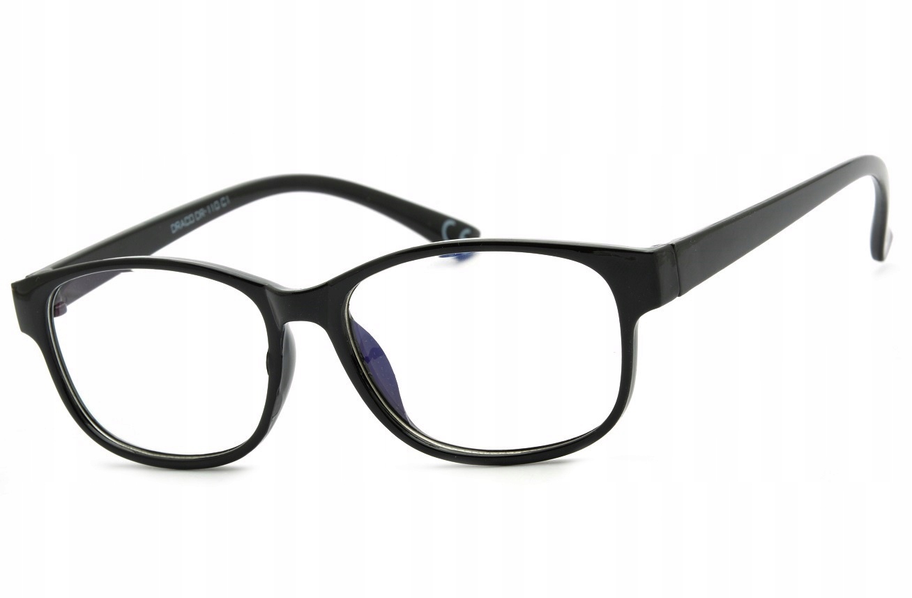 

Okulary Antyrefleks Zerówki a'la Nerdy Owalne