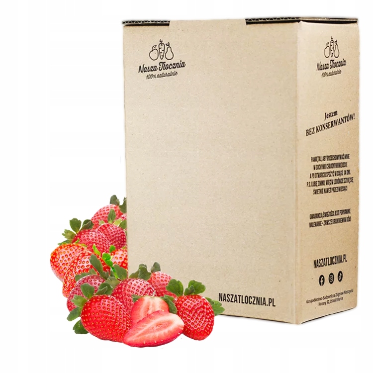 Přírodní sirup 100% Jahoda Nízkoslazený domácí bez konzervantů 3 kg