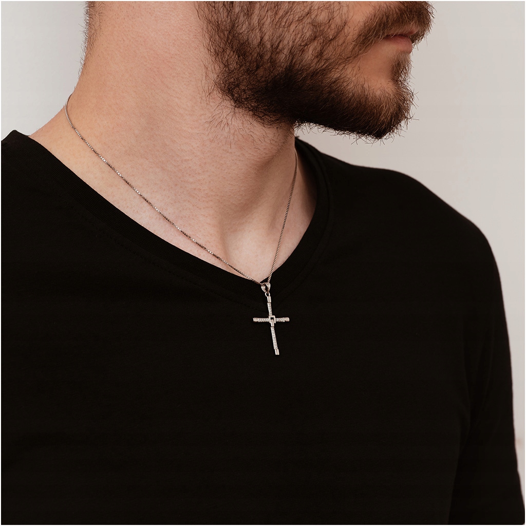 Naszyjnik krzyżyk Vin Diesel Toretto srebro 925 Kod producenta RZ0048#R