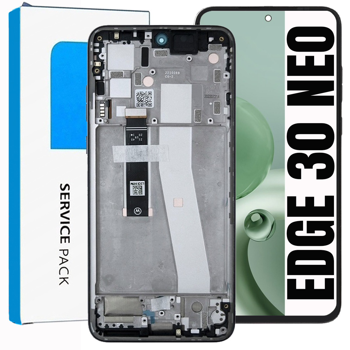 Displej Pro Motorola Edge 30 Neo Originál LCD Rámeček