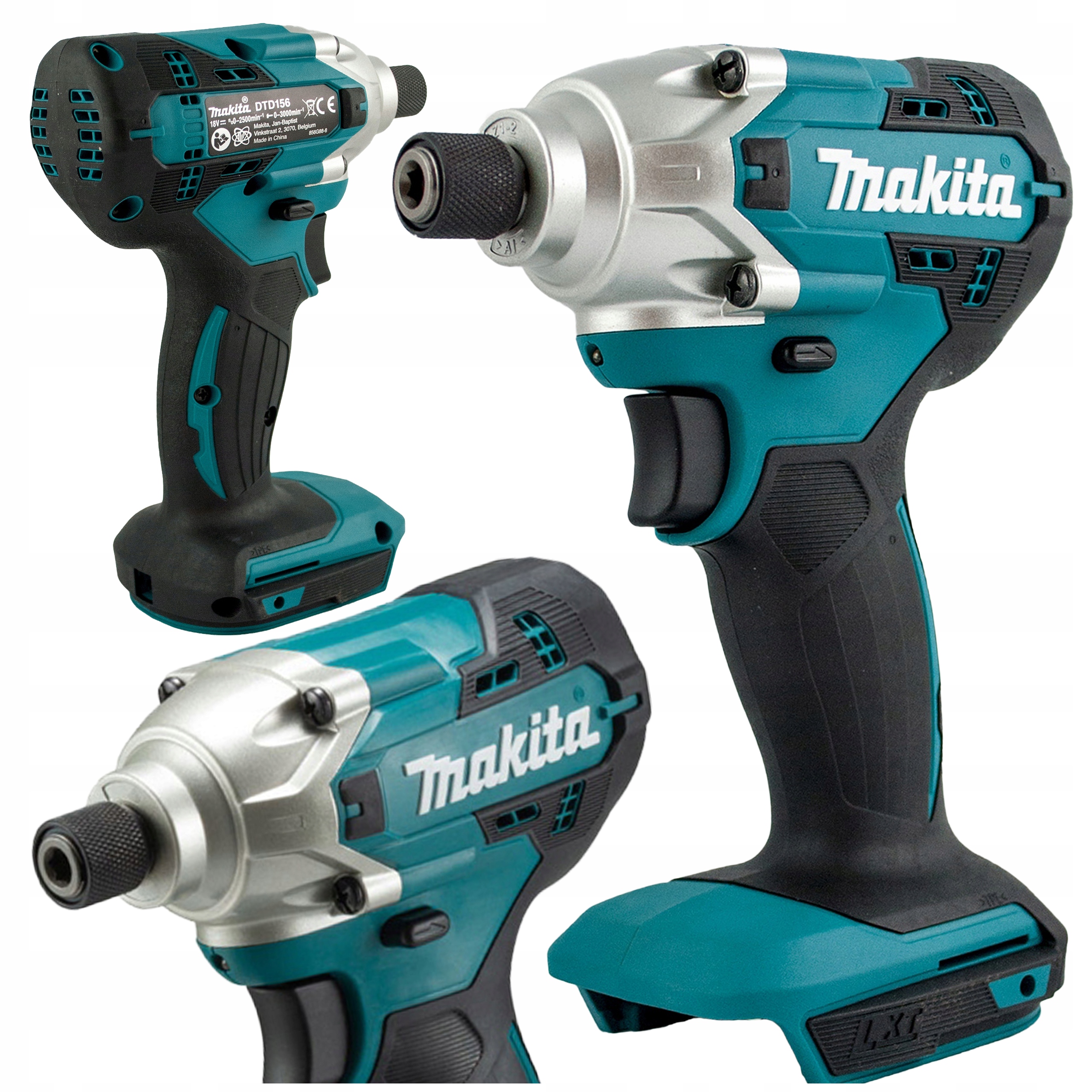 Makita Příklepová Šroubováková 18V Li-ion 155Nm, materiál: 156Z