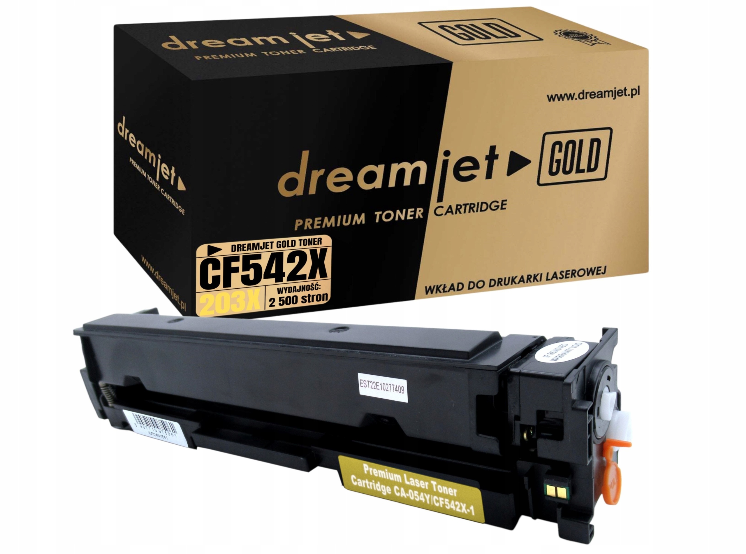 CF542X Toner zamiennik do drukarki HP Color LaserJet Pro M254 M280 M281 Model CF542X