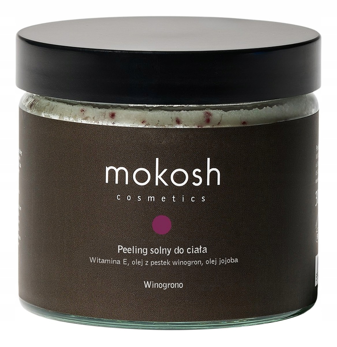 Mokosh Solný tělový peeling Hroznové Víno 300 g