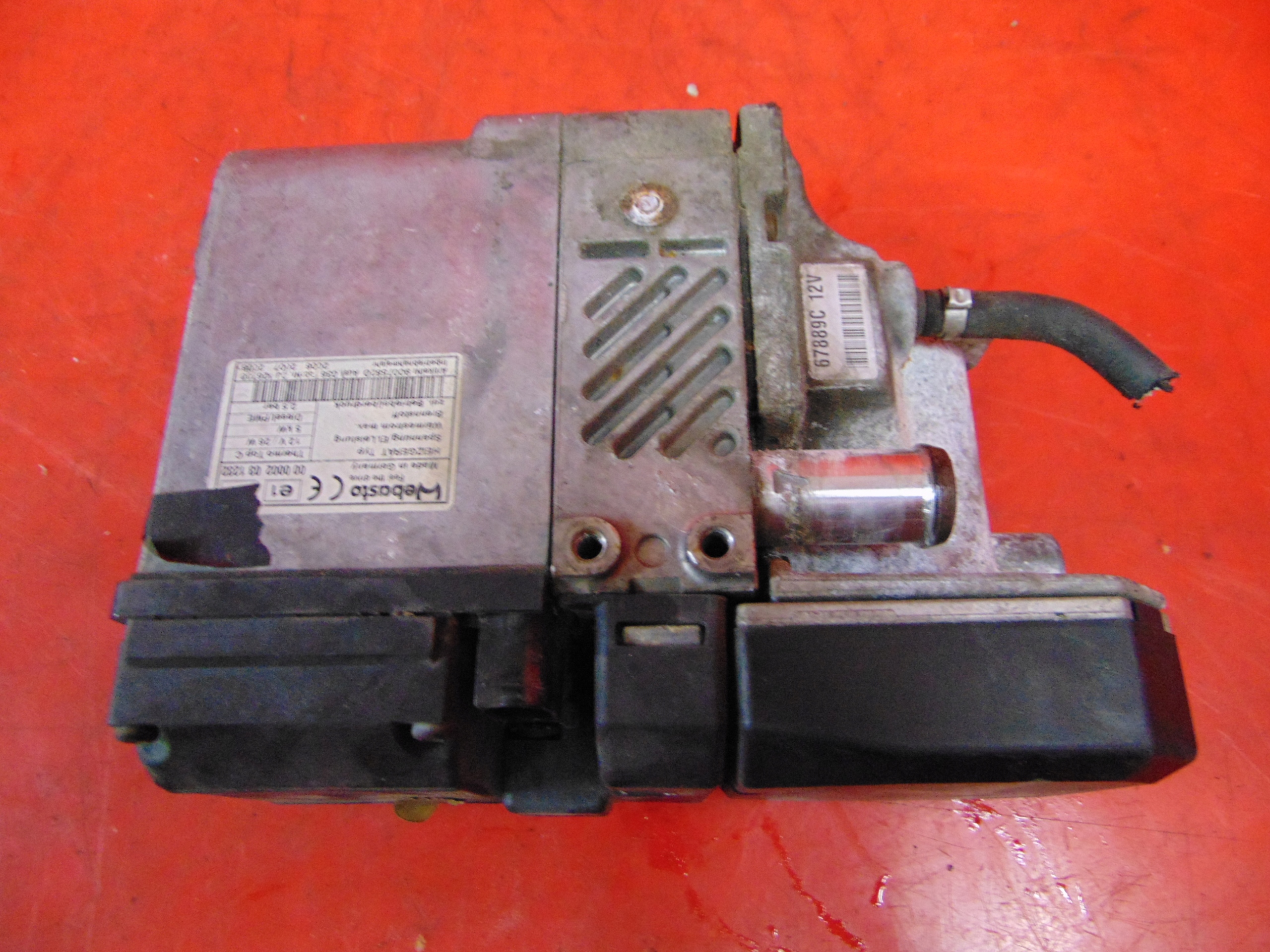 7L6815071D 2006 - VW TOUAREG 7L 02-WEBASTO СТОЯНОЧНЫЙ ОТОПИТЕЛЬ