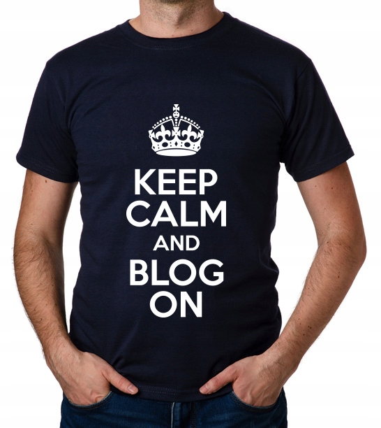 

koszulka Keep Calm And Blog On prezent
