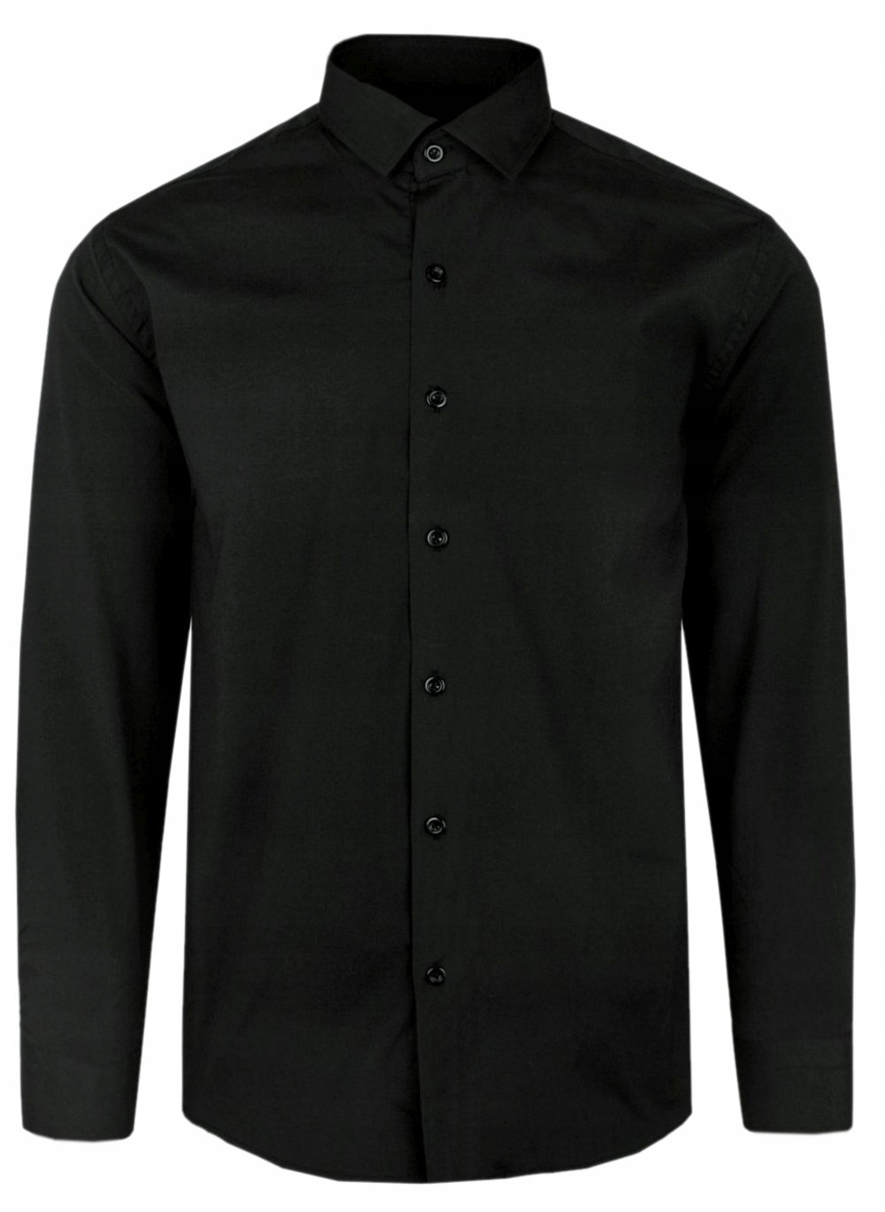 Elegantní pánská košile Victorio Slim černá 40/176-182