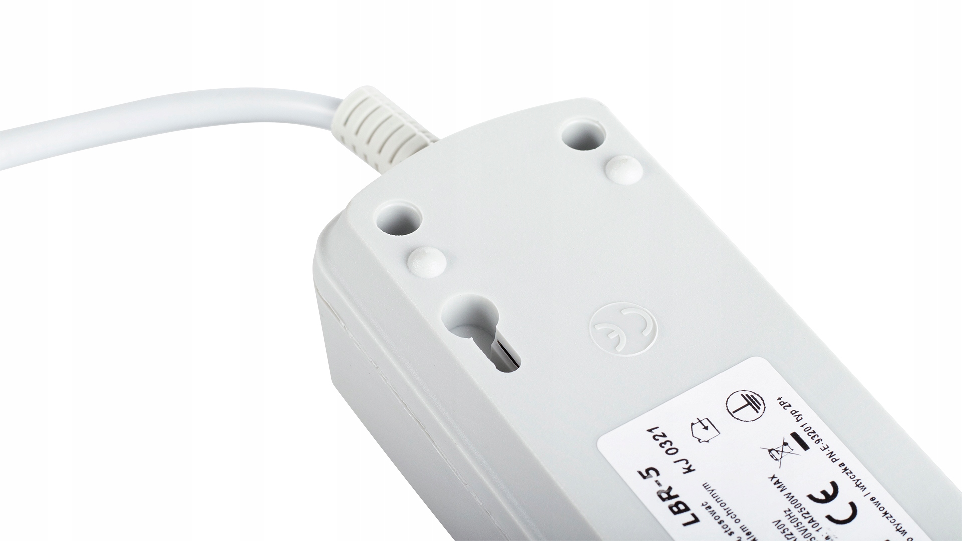 LISTWA ZASILAJĄCA PRZEPIĘCIOWA LIBOX 5 GNIAZD 1,5m Model LBR5-1,5