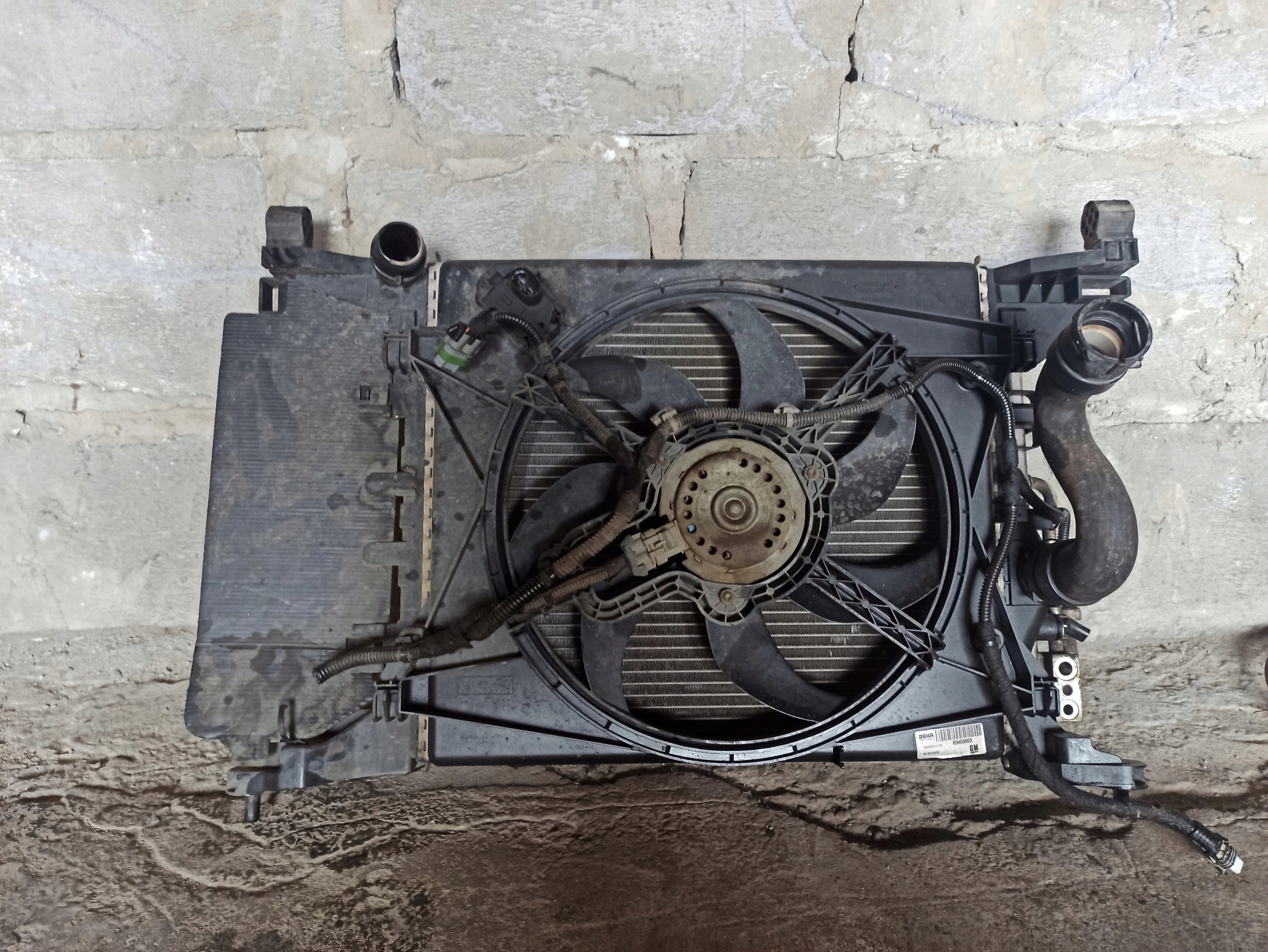 OPEL MERIVA B 1.4 RADIATORE / RAFFREDDATORE KOMPLET RADIATORE