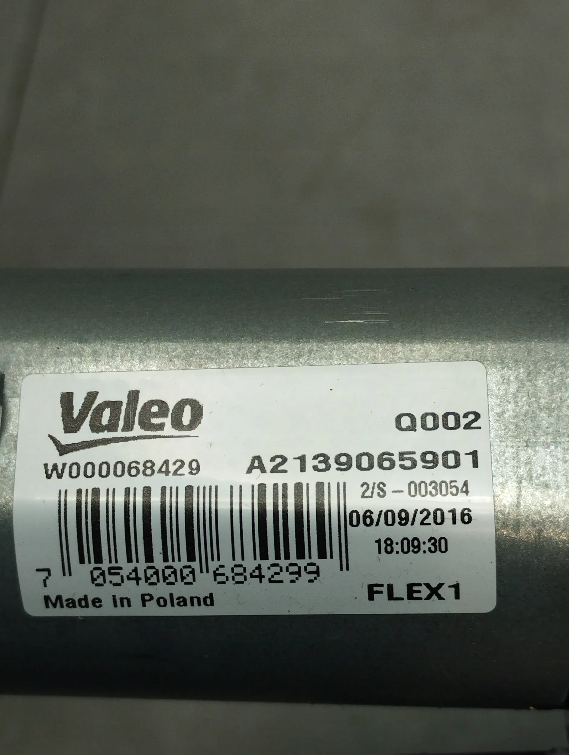 Mercedes-Benz GLC X253 motor ablaktörlők far A2139065901