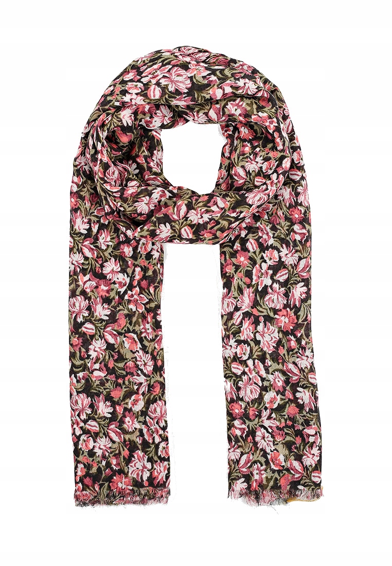 MANGO SZALIK CHUSTA APASZKA W KWIATY 190X90 Kolekcja 646GIVES