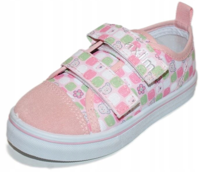 

Axim trampki 23755 róż dziecięce na rzepy r 28