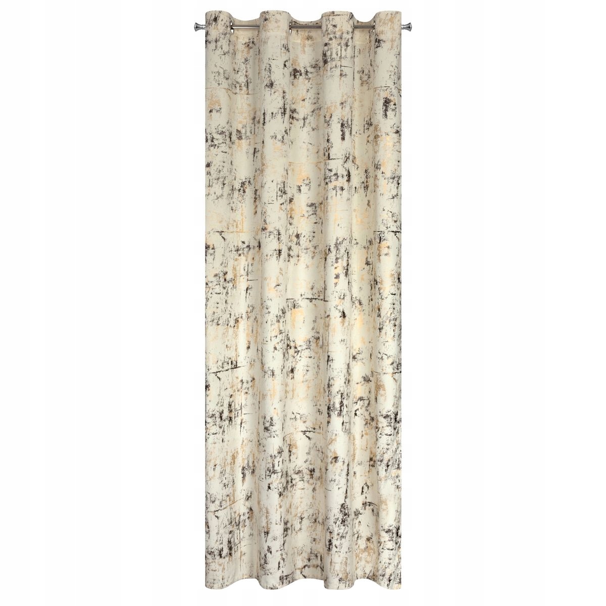

Zasłona welur 140x250 Tonia krem złoty marmur