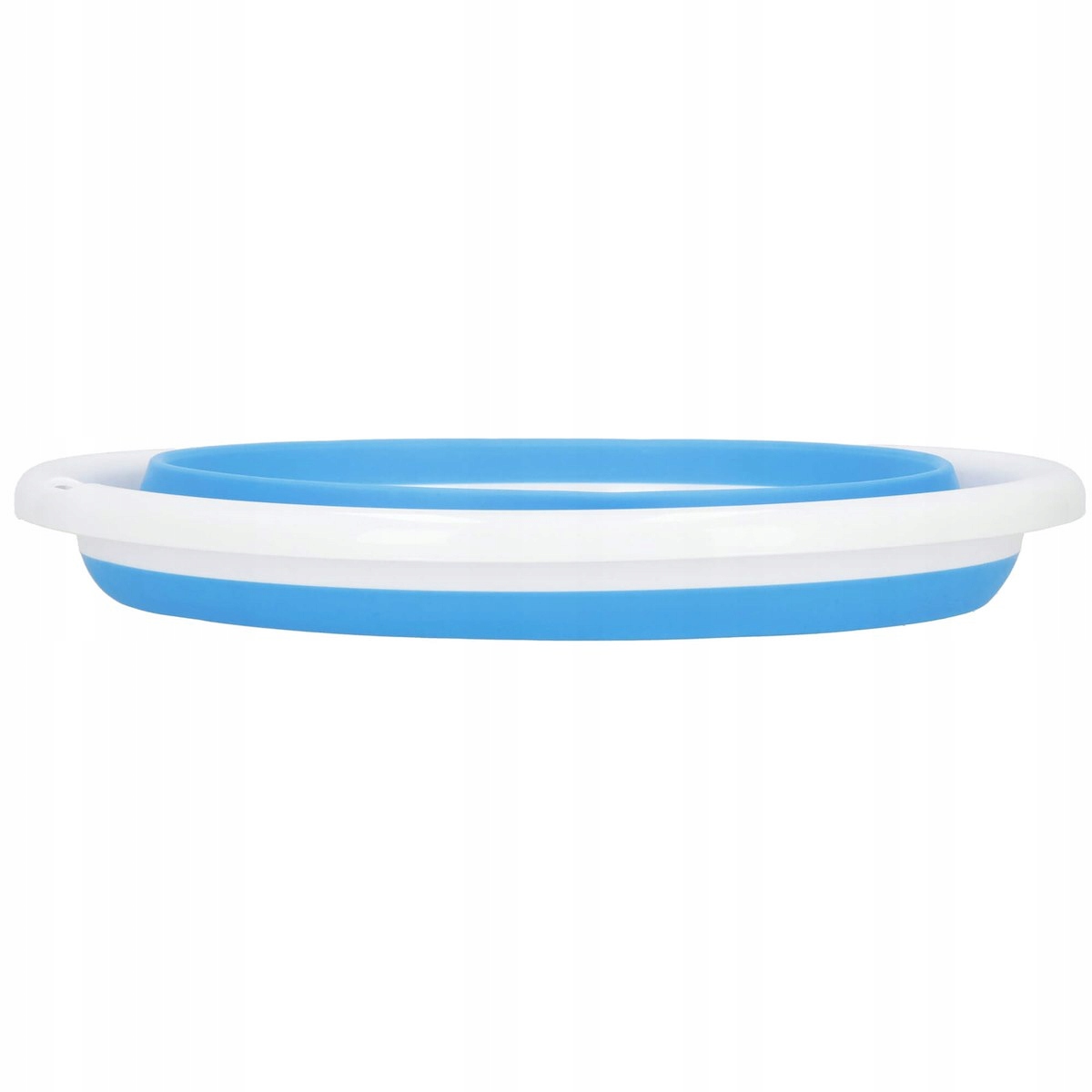 MISKA TURYSTYCZNA POJEMNIK SKŁADANA SILIKONOWA UNIWERSALNA NA PRANIE 3L Wysokość produktu 11 cm