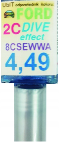 FORD DIVE EFFECT LAKIER ZAPRAWKA DO RYS ARASYSTEM