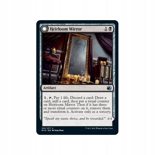 Mtg 4x Heirloom Mirror (Uncommon)