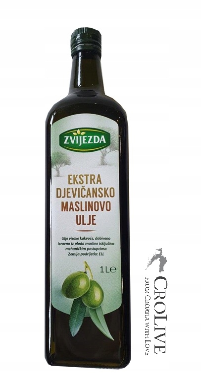 Oliwa z oliwek Extra Virgin Zvijezda 1l