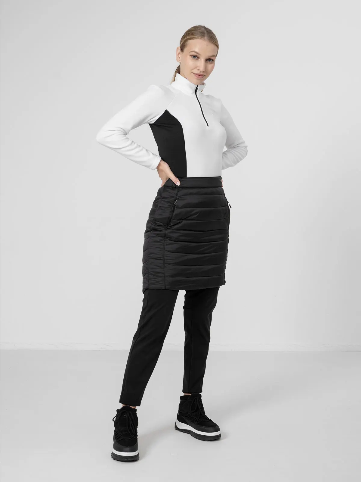 SPÓDNICA DAMSKA 4F SPÓDNICZKA ZIMOWA Z22-SPUD001 Cechy dodatkowe pikowana