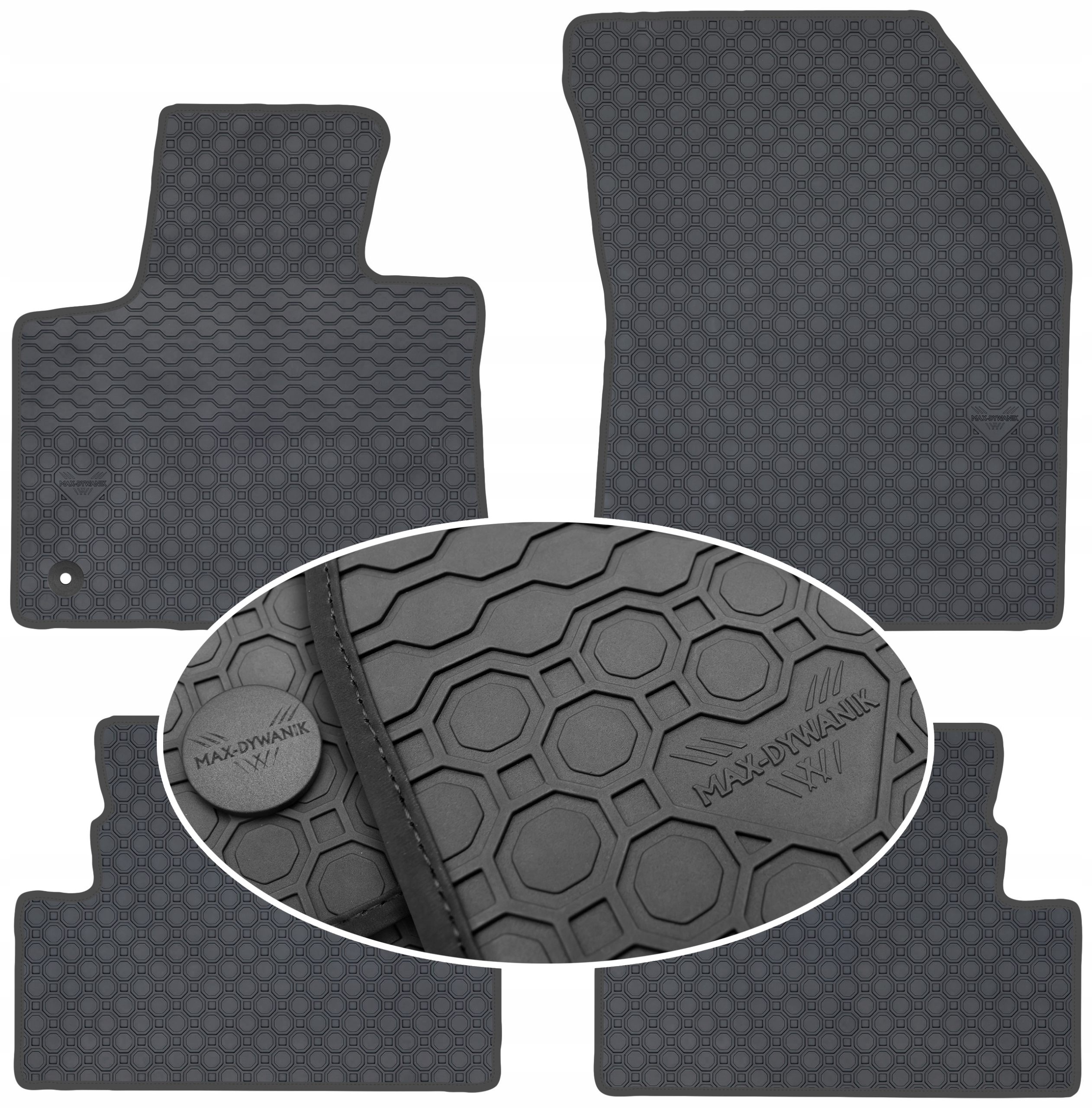 Peugeot 3008 II 2016 Koberce Čierne