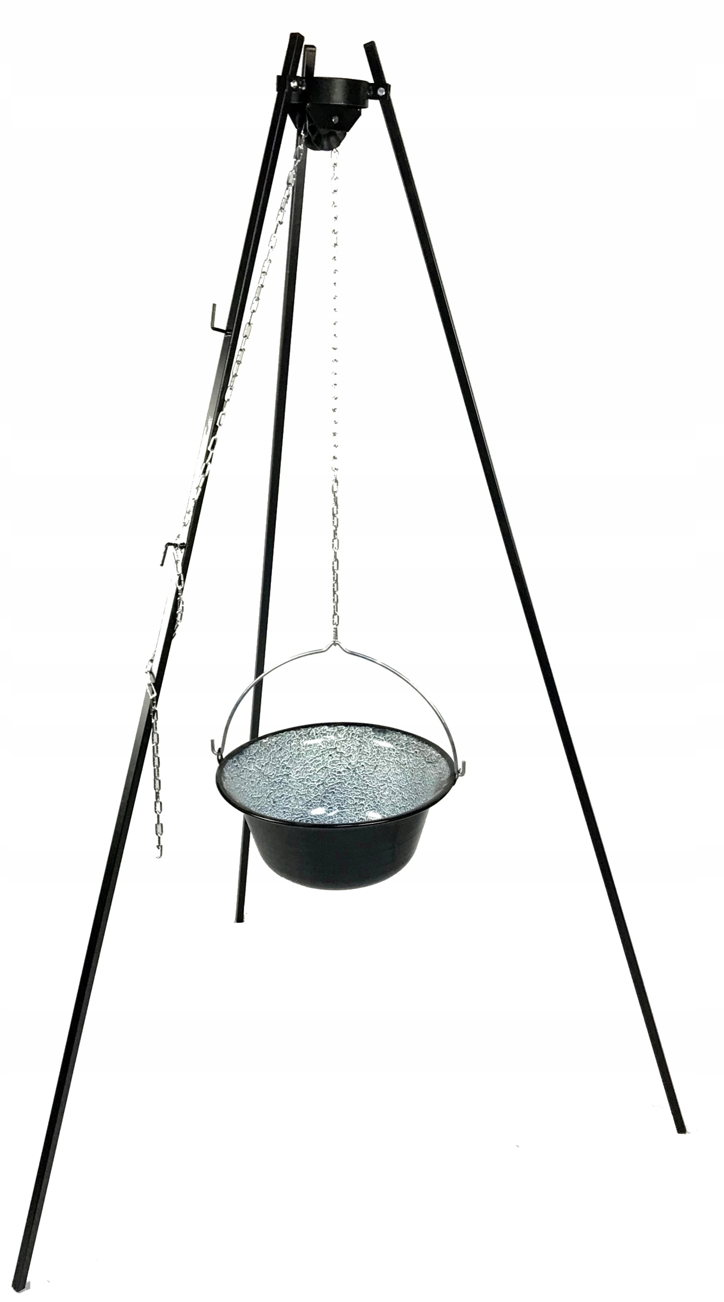 Trójnóg z Kociołkiem Emaliowanym 6L+Palenisko 60cm Kod producenta k8