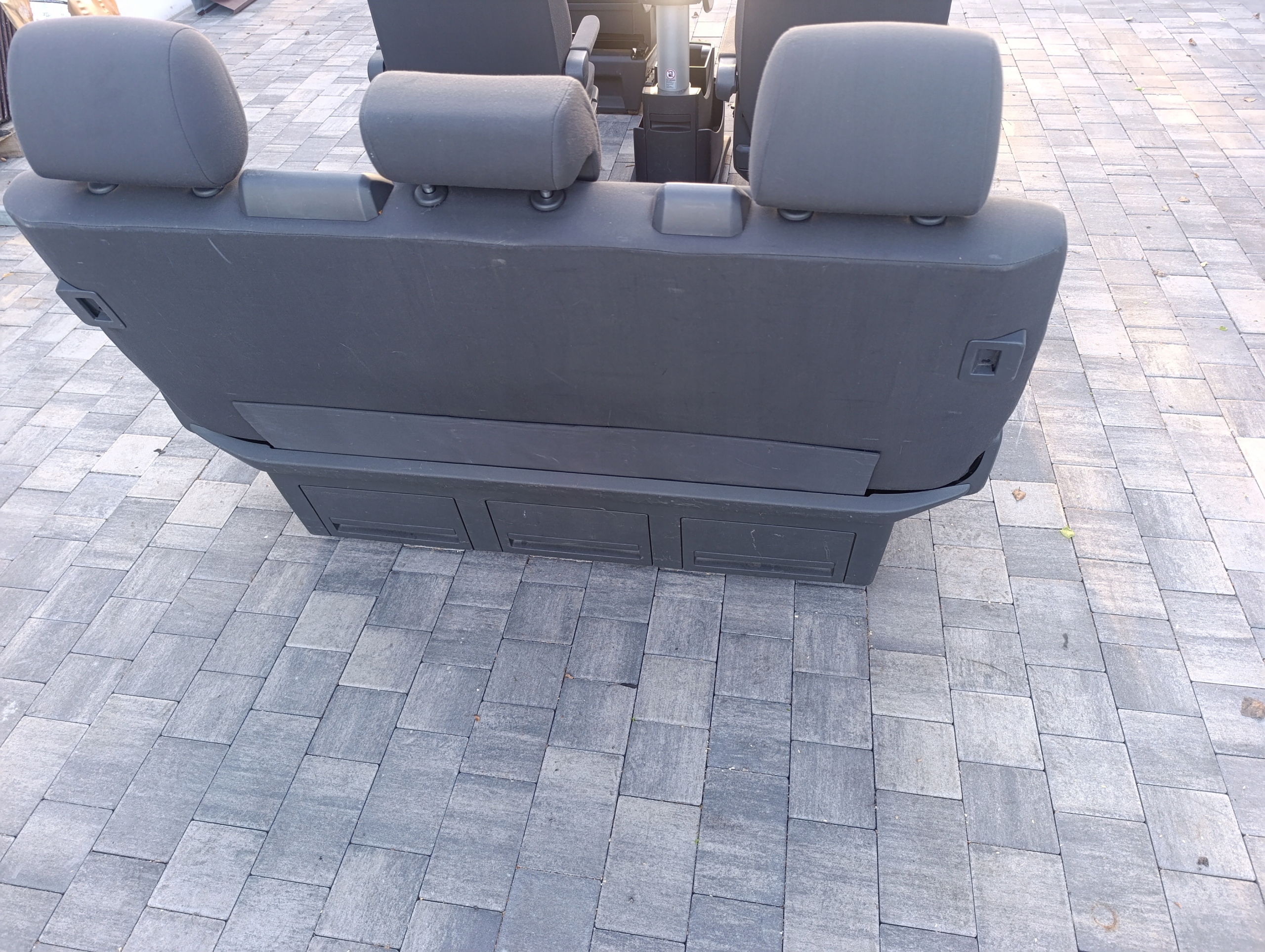 VW T5 T5 LIFT T6 KOMPLET Sitze Sitze MULTIVAN STOLIK Sitz ANTRACYT