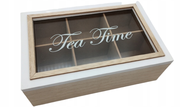 

Pudełko na Herbatę Herbaciarka Pojemnik Box 437