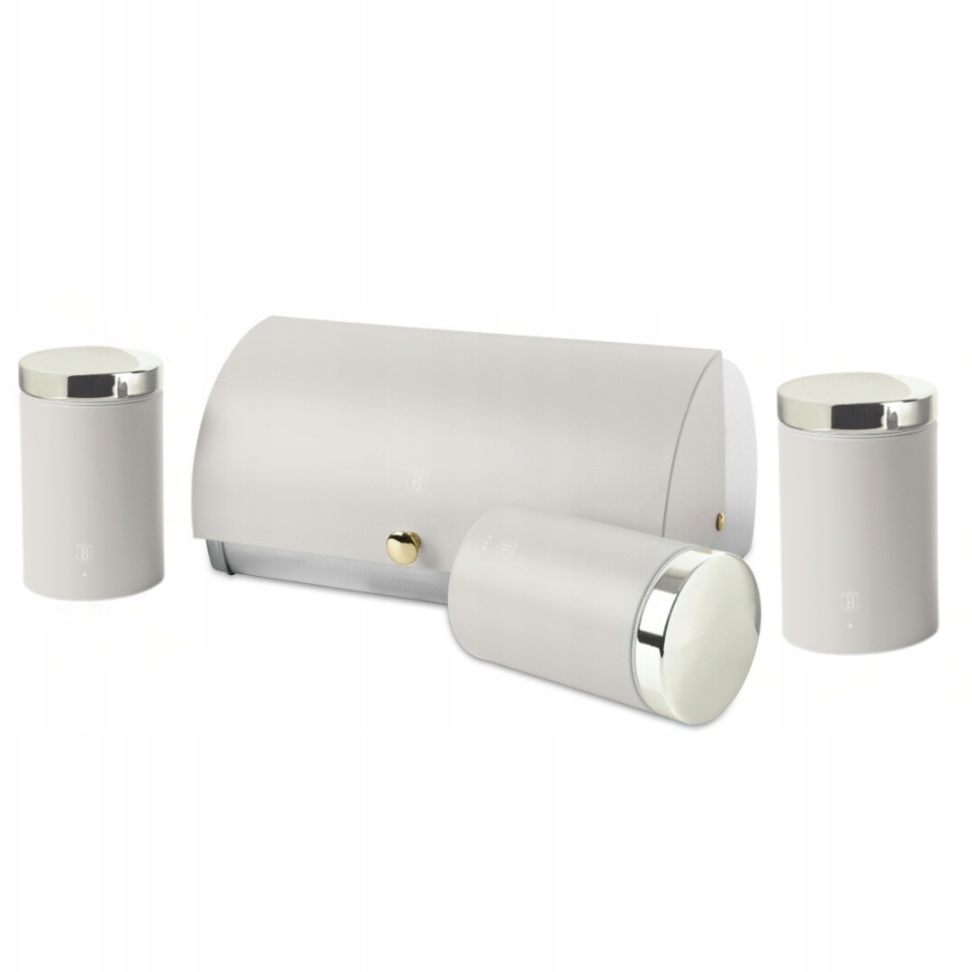 Sada 3 nádob a chlebníka BerlingerHaus BH-6739 Sahara Collection