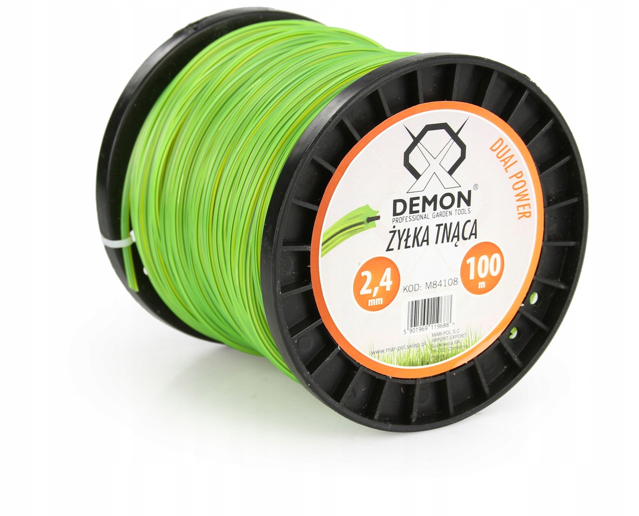 ŻYŁKA TNĄCA DO PODKASZARKI 2.4MM GWIAZDKA ZBROJONA Typ żyłka