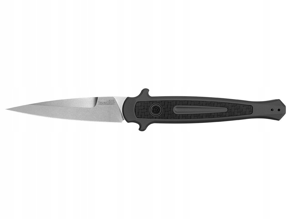 Nůž automatický Kershaw Launch 8 7150 stiletto Cpm 154 uhlíkové vlákno