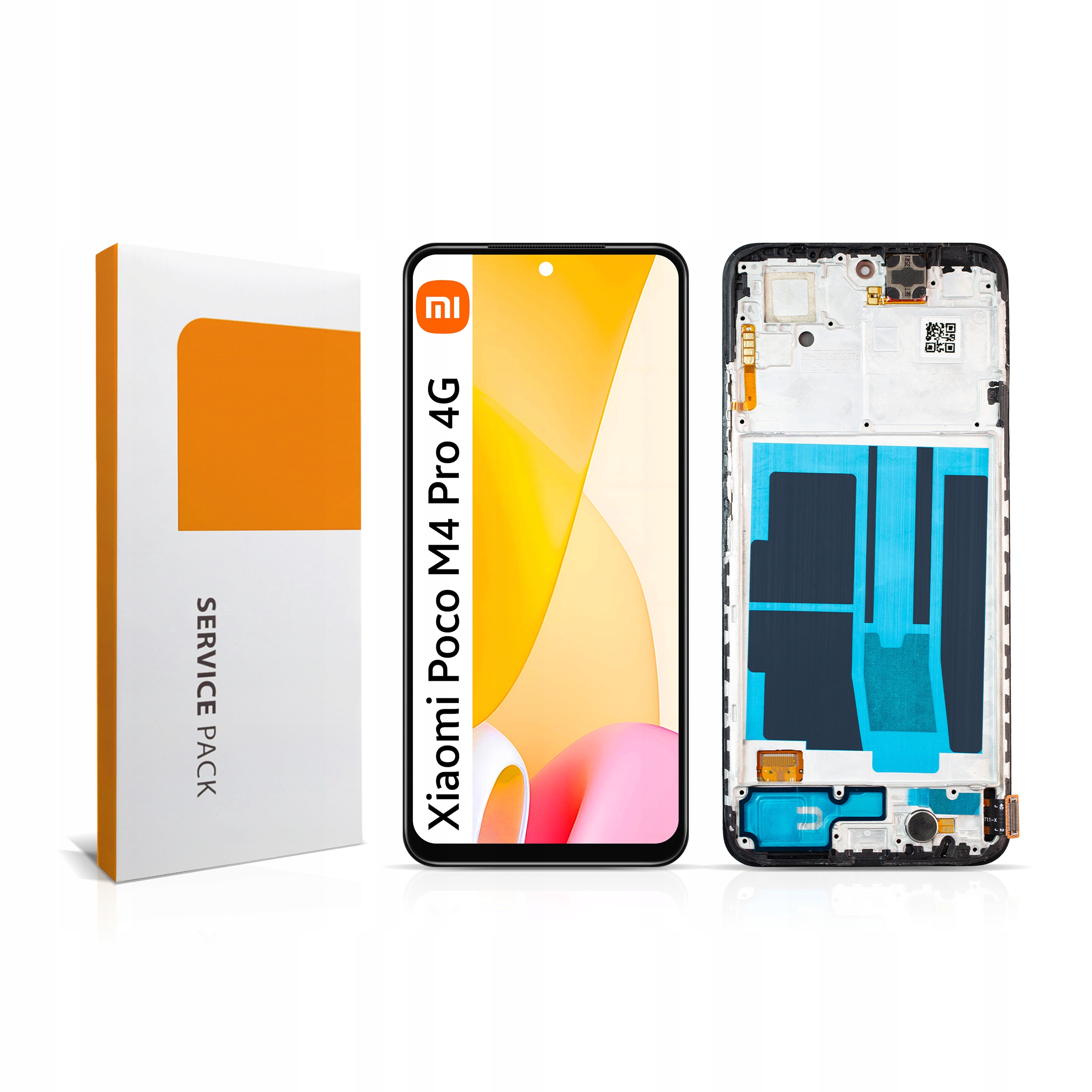 Displej s rámečkem pro Poco M4 Pro 4G Originál Zila Display Panel LCD