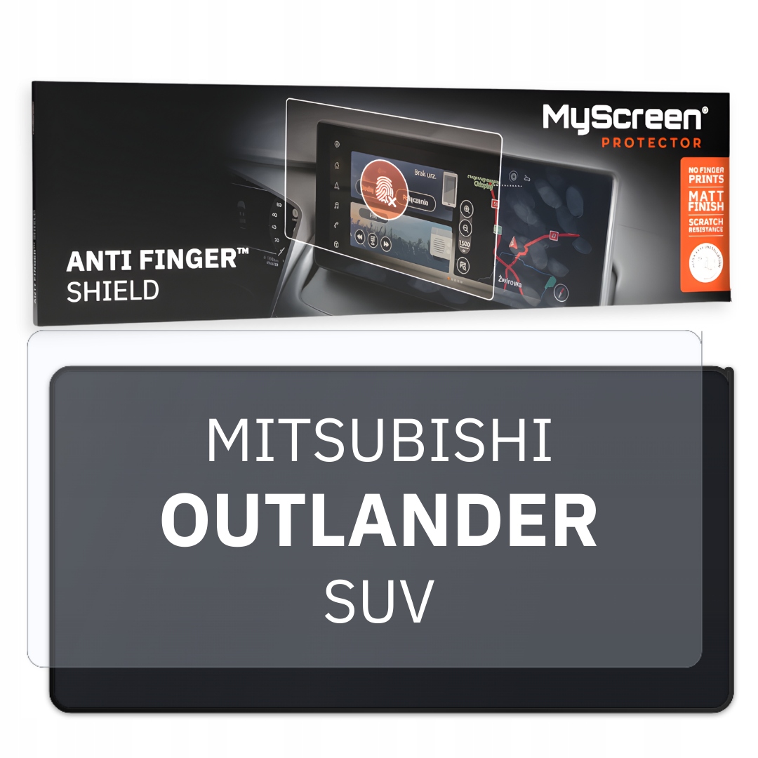 Matná fólie pro Mitsubishi Outlander Suv 2017 2020 MyScreen Anti Finger