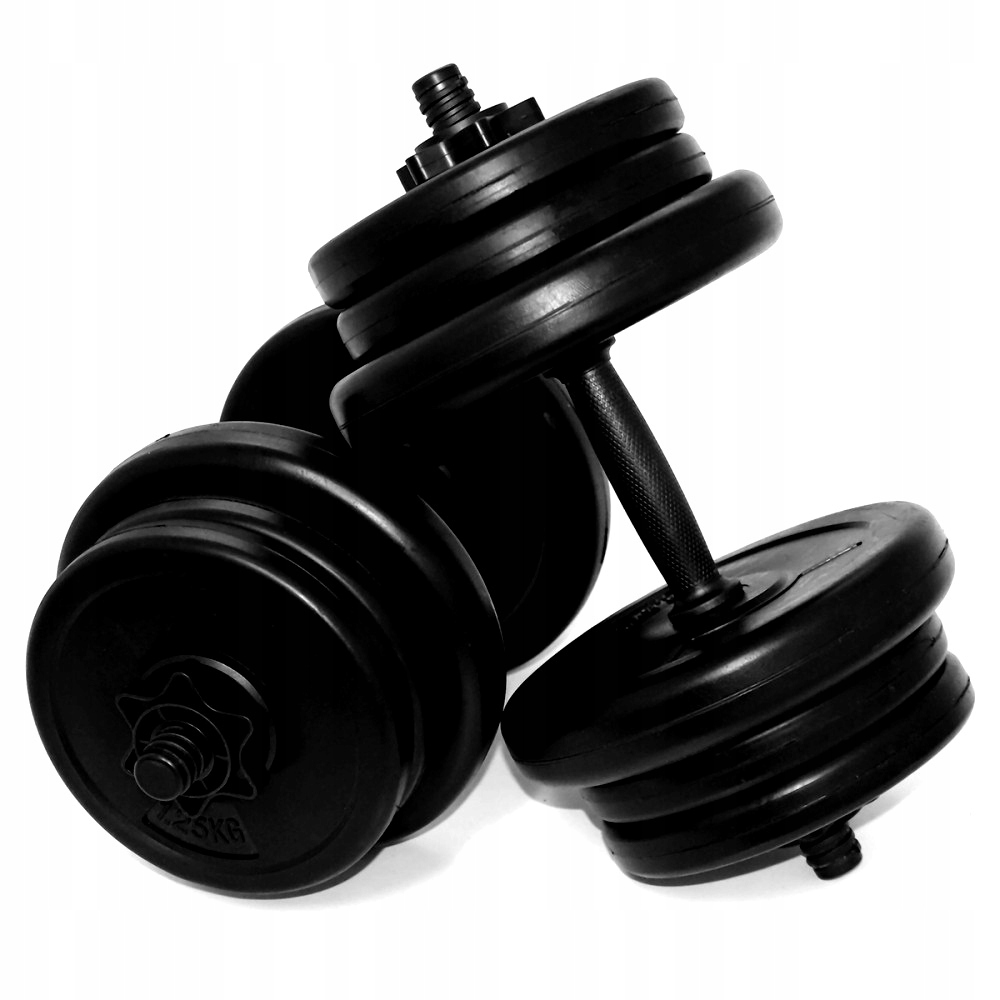

Zestaw hantli 2x15kg hantle 30kg regulowane hantla