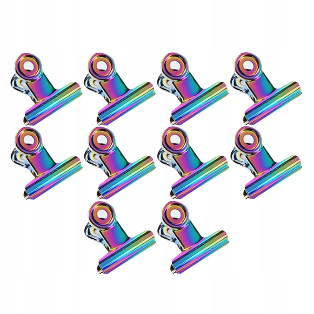 5 / 10 szt. Zaciski do paznokci C Curve Nails, wielokolorowe, Marka bez marki