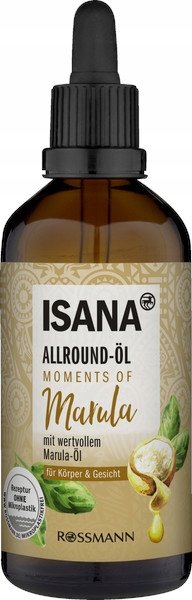 Isana olejek do ciała i twarzy olej Marula 100ml