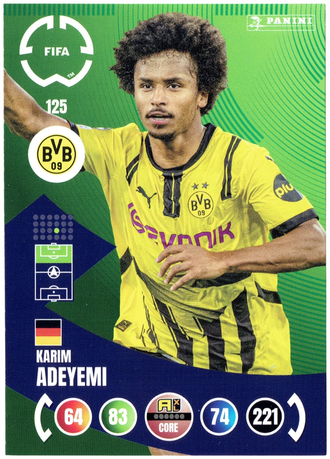 Fifa Club World Cup 2025 Team Mate 125 Karim Adeyemi Borussia Dortmund