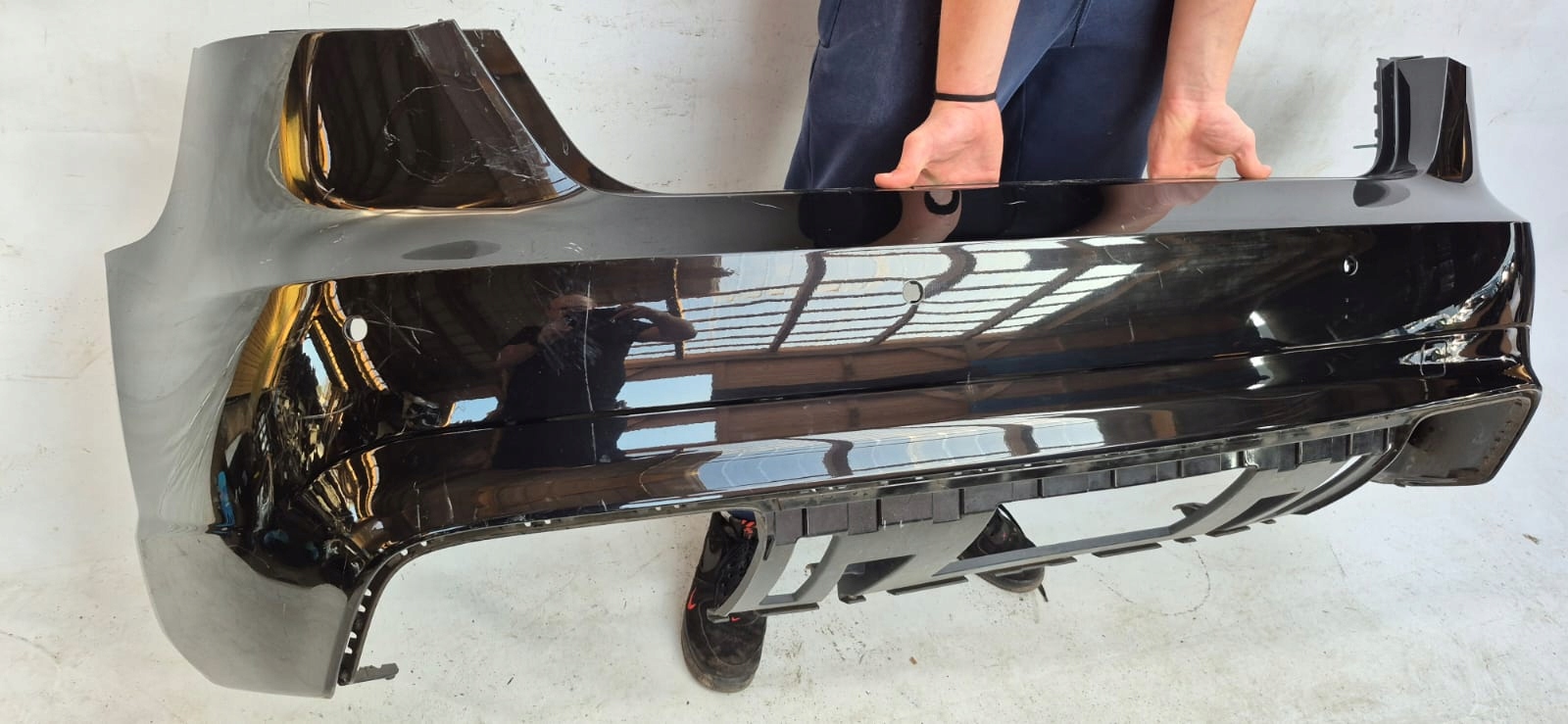 AUDI RS3 8V HB 5D 14-16 bumper rear part rear PDC 8V4807511J