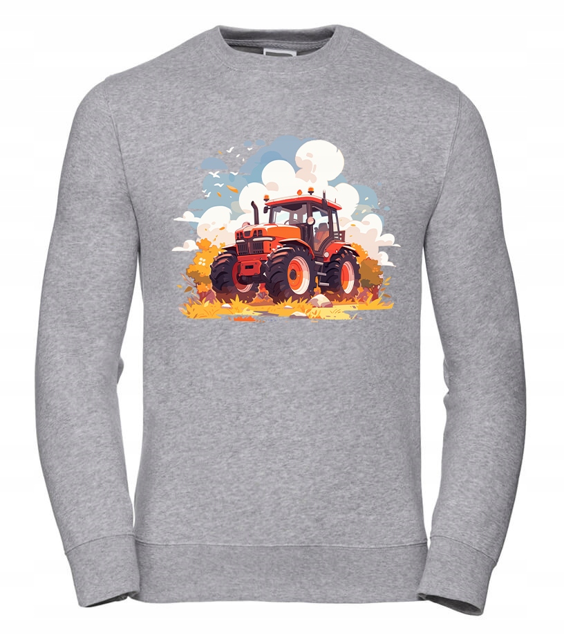 Dámská Mikina Tractor in the Field, velikost 3XL, šedá
