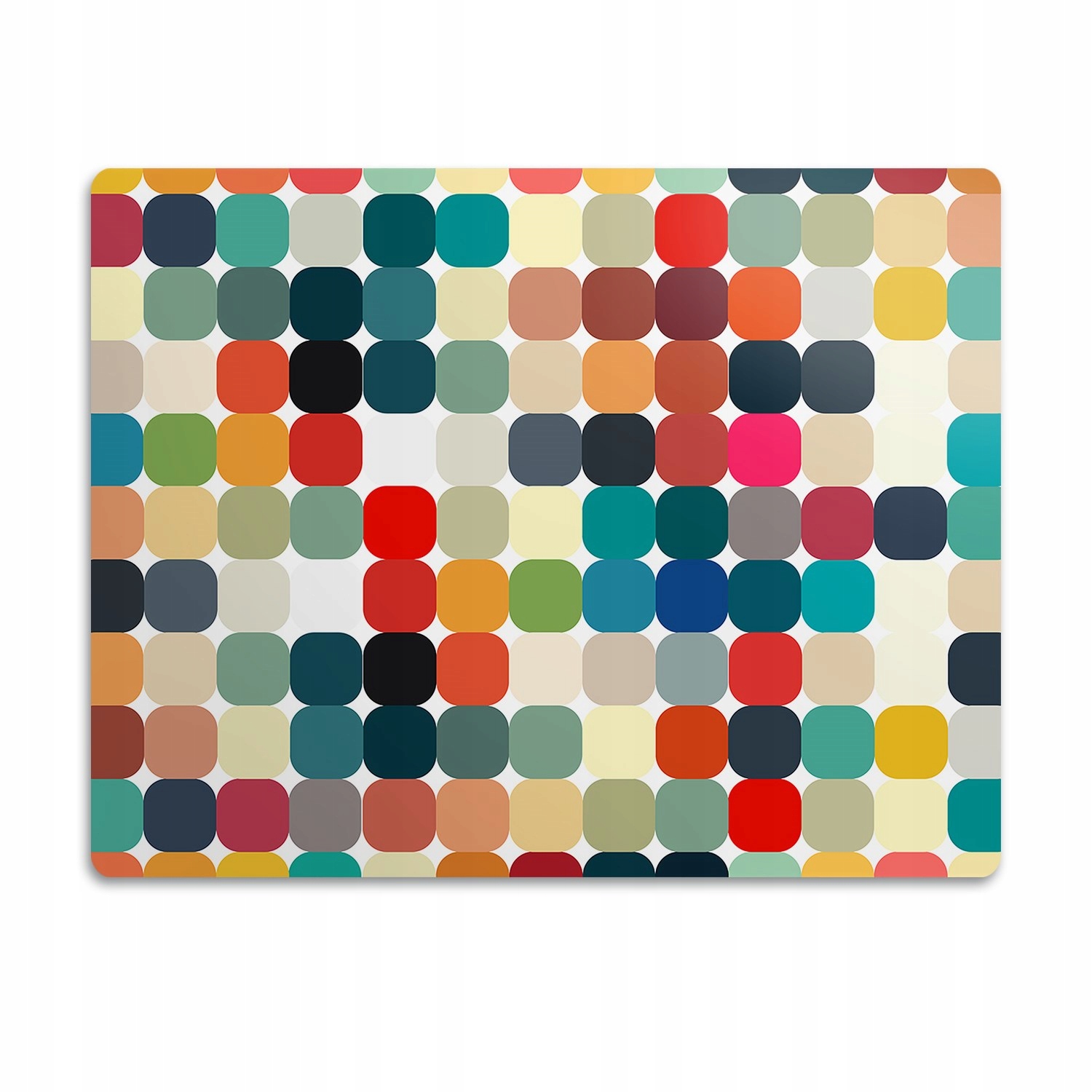 Levně Podložka pod misku pro psa Barevná iluze 60x40 cm